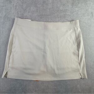 32 Degrees Cool Womens Skort Light Gray Athletic Golf Tennis XXL 1846713 NEW
